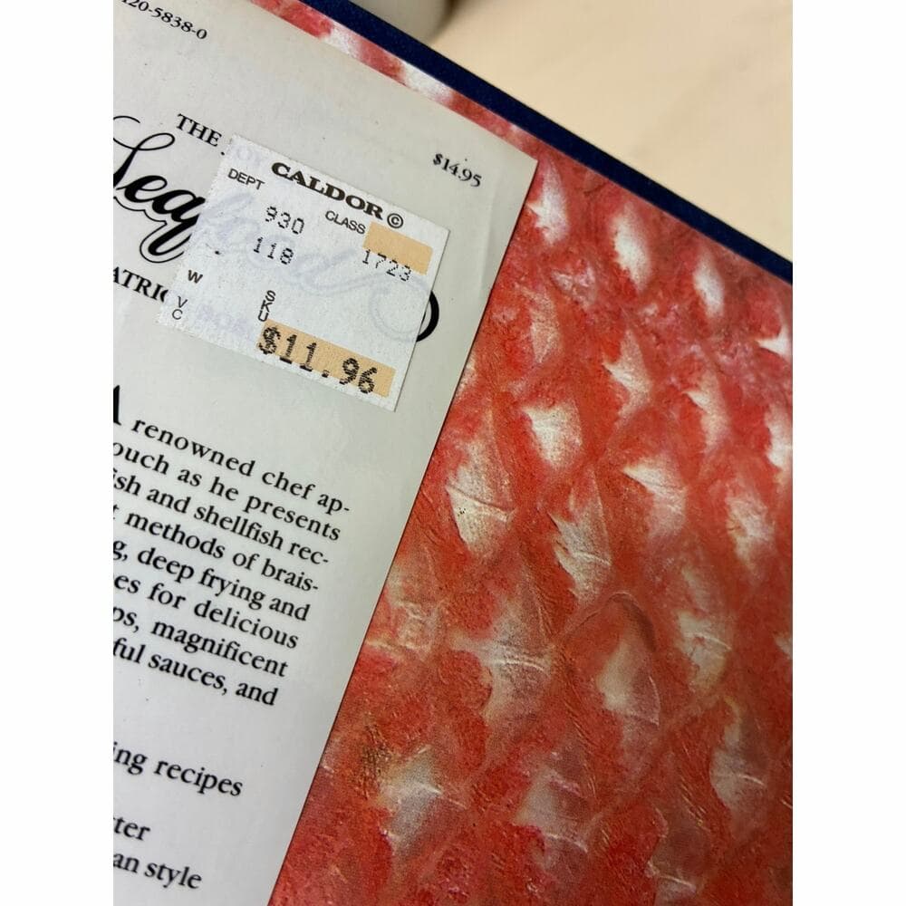 1988 The Joy of Seafood by Patrice Boely Cookbook - Thumbnail 3