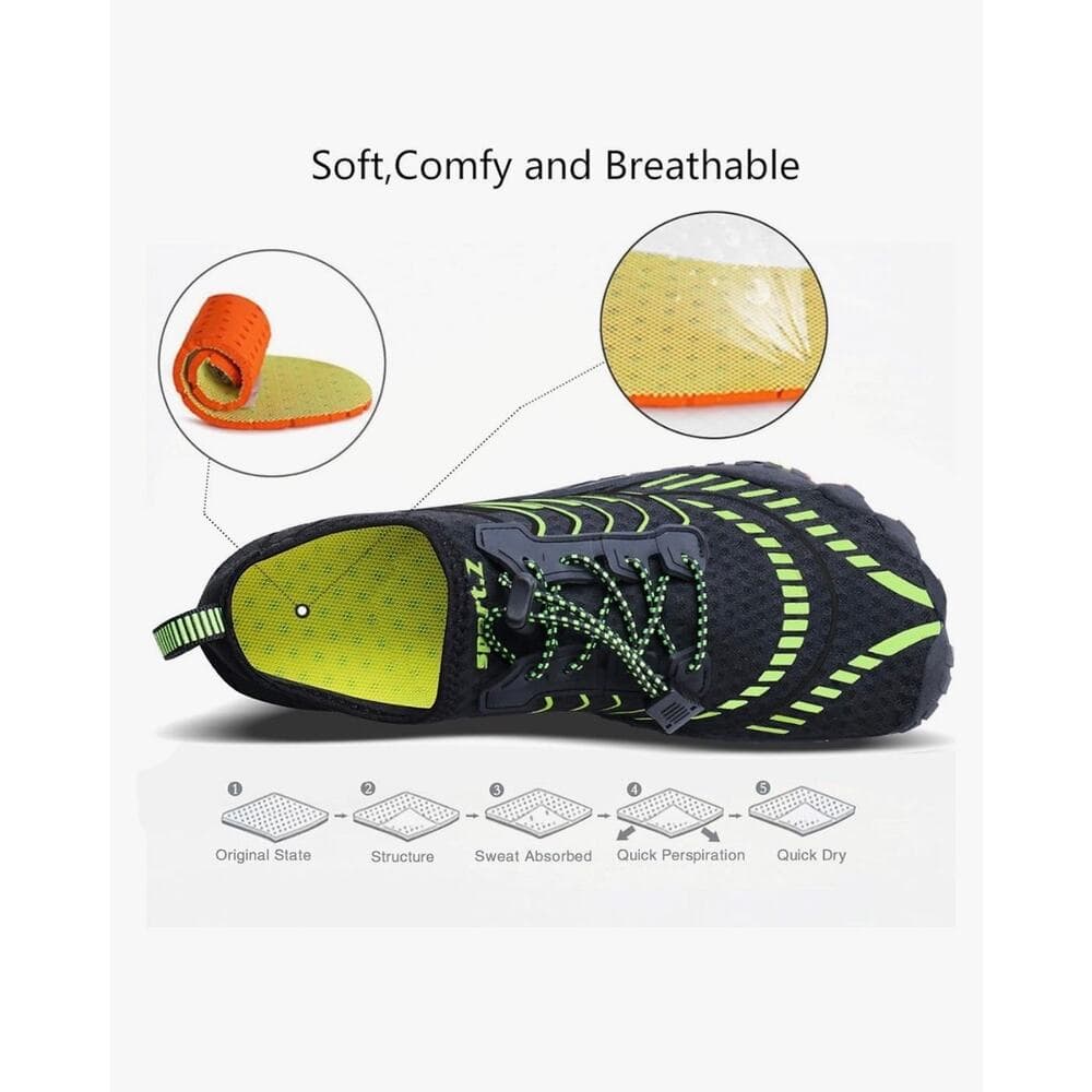 Water Shoes Men Women Swim Surf Shoes Beach Pool Shoes Size Small - Thumbnail 3