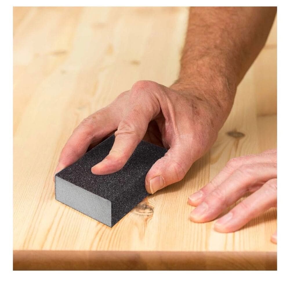 Sanding Sponge, Sanding Blocks, Washable and Reusable Sand Sponge Kit, 8 Pieces - Thumbnail 5