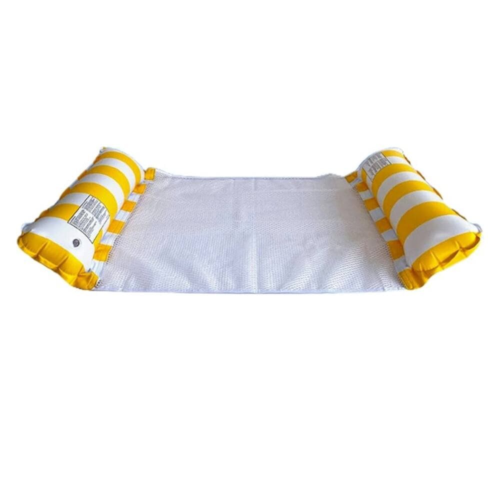 Inflatable Floating Bed Striped Floating Row Water Recreation Inflatable Lounge - Thumbnail 6