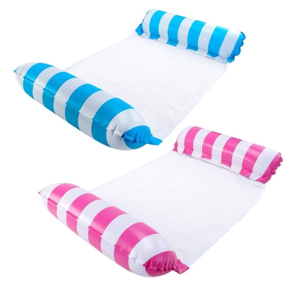 2 Pack Pool Float Water Hammock,Inflatable hammock Swimming Pool Float - Thumbnail 7