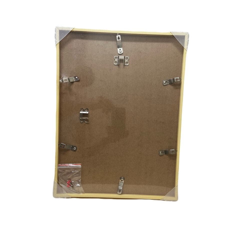 Reminder Picture Flame 12 X 16” - 30.4 X 40.6 cm With Gold Flame