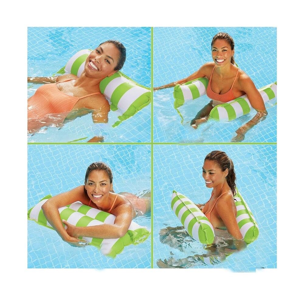 Aqua Monterey Water Inflatable 4-in-1 Versatile Design Pool Hammock Floating - Thumbnail 7