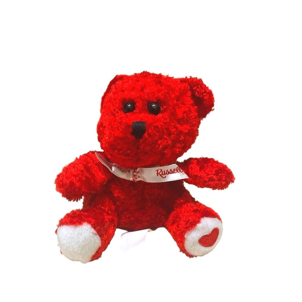 Red Little 4” Terry Bear - Thumbnail 5