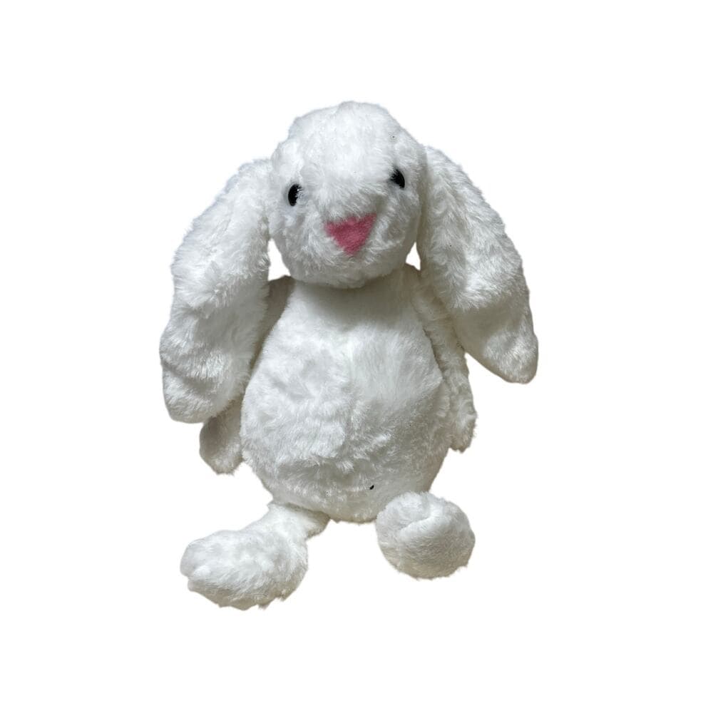 White 12” Bunny Stuff animal - Thumbnail 4