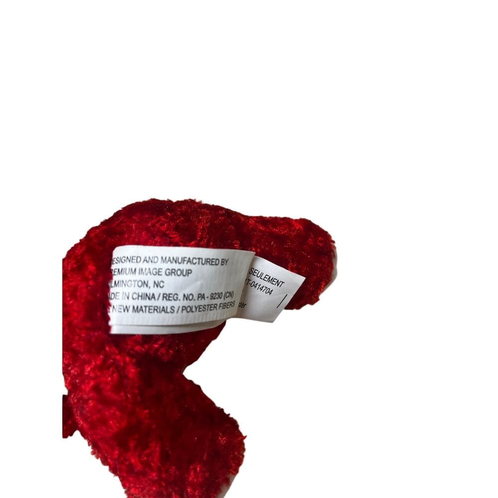 Red Little 4” Terry Bear