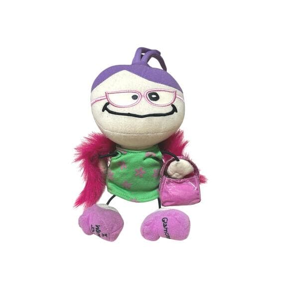 I Wanna Be Glamorous Doll 10" Soft Plush Stuffed Beanie Avon 2002 - Thumbnail 7