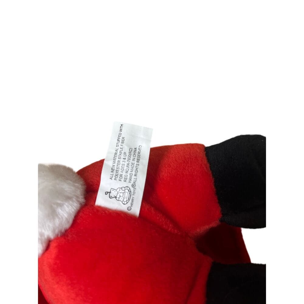 Santa terry Bear 8” Stuff animal - Thumbnail 2