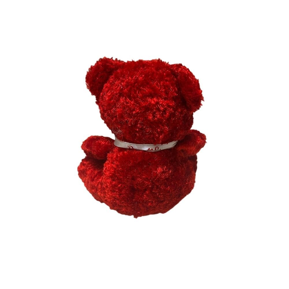 Red Little 4” Terry Bear - Thumbnail 2