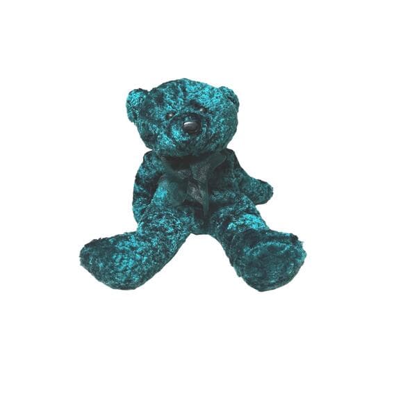 Green 7 inch teddy bear - Thumbnail 6