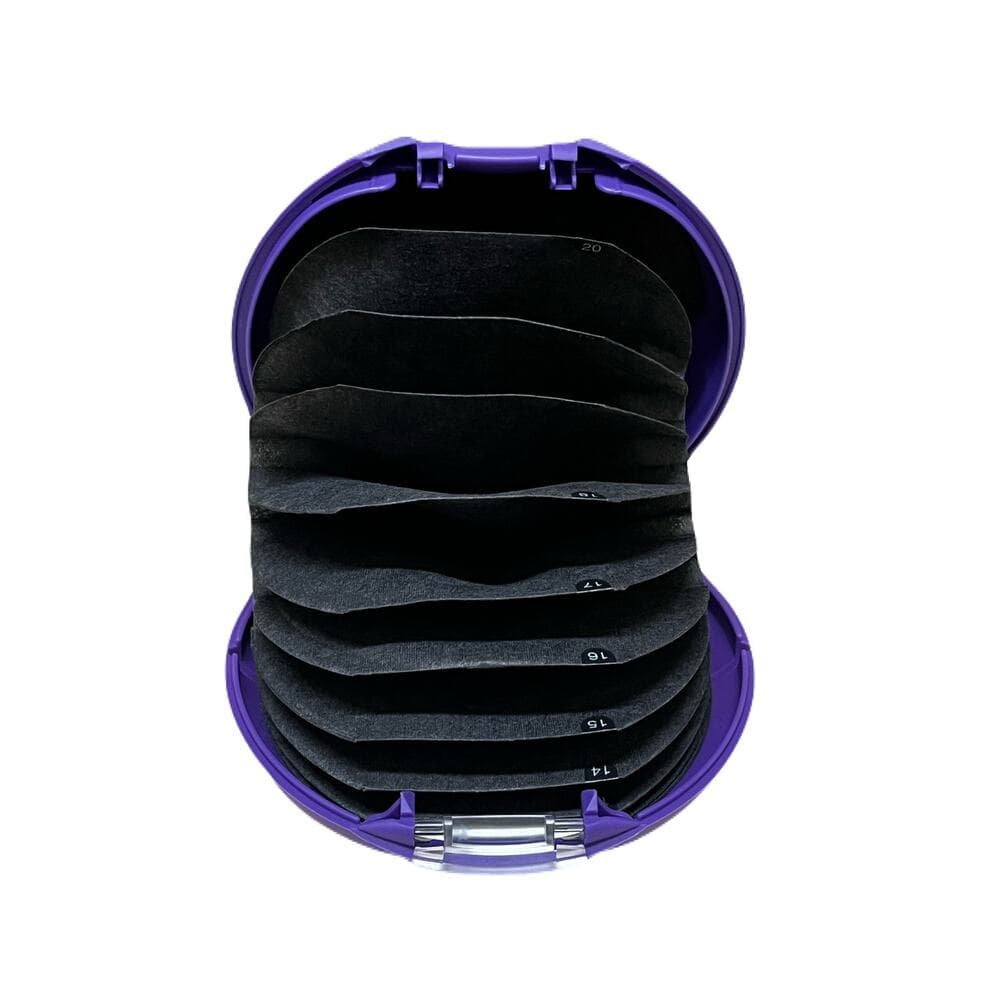 Discqear Double-Sided Storage Music . Games . Software Purple - Thumbnail 2