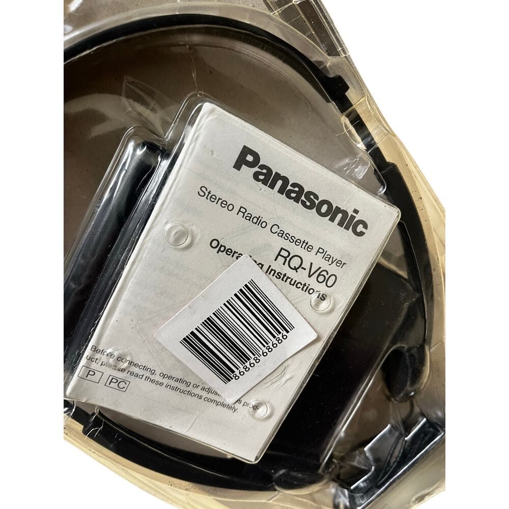 NIP Panasonic RQ-V60 AM/FM Stereo Radio Cassette Player - Thumbnail 2