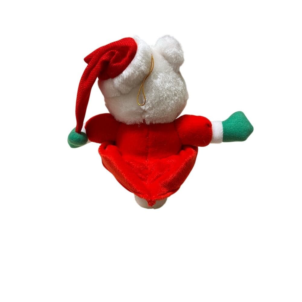 Santa terry Bear 8” Stuff animal