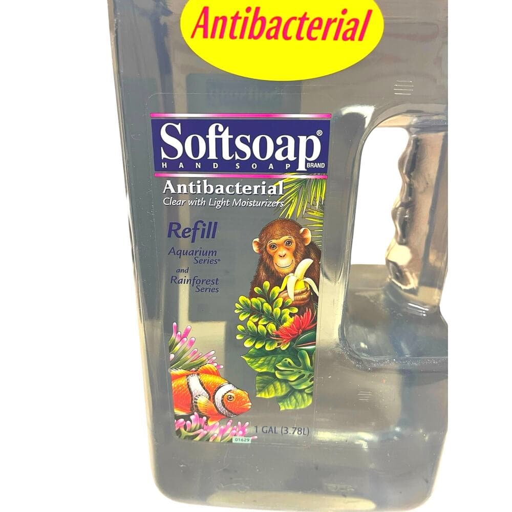 Antibacterial Softsoap Refill Aquarium Series and rainforest series 1 Gallon - Thumbnail 2