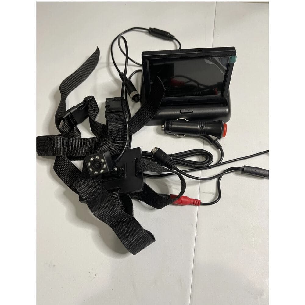 Baby Car Mirror, 4.3'' HD Night Vision Function Car Mirror Display - Thumbnail 5