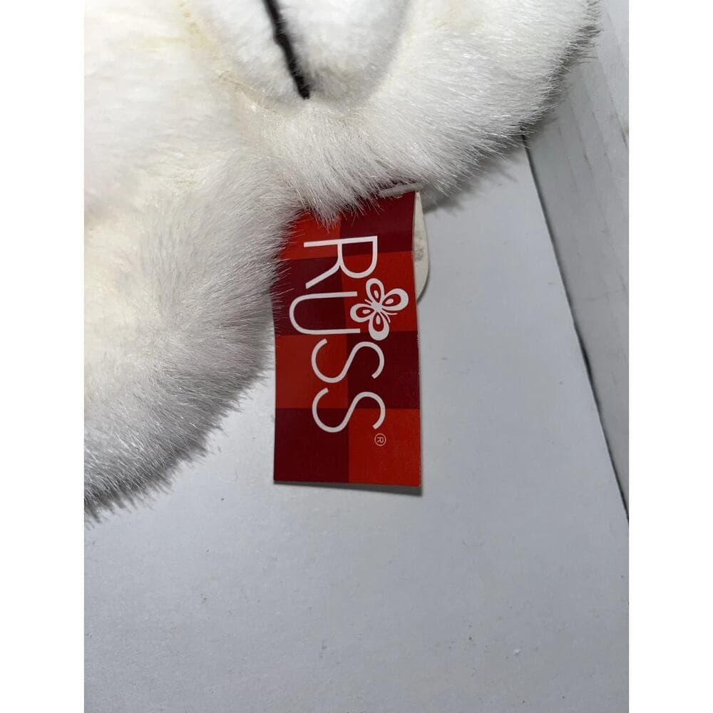 MAMBO by Russ Berrie Fancy White Monkey Plush Perfect Gift for Friends Daughter - Thumbnail 6