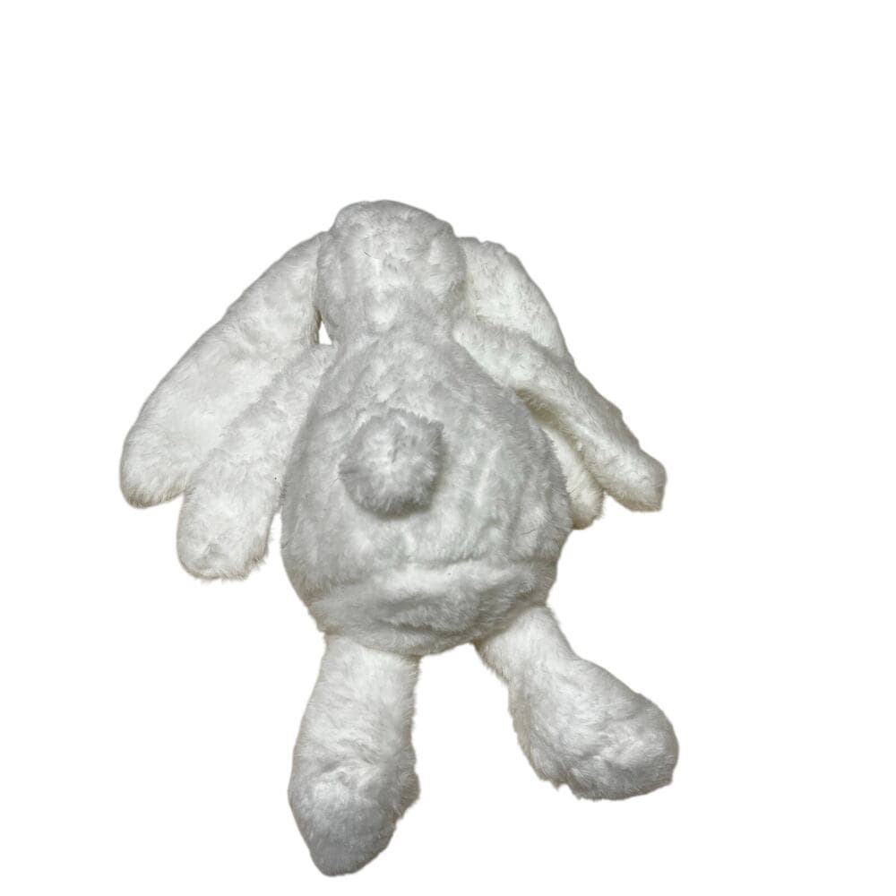 White 12” Bunny Stuff animal - Thumbnail 2