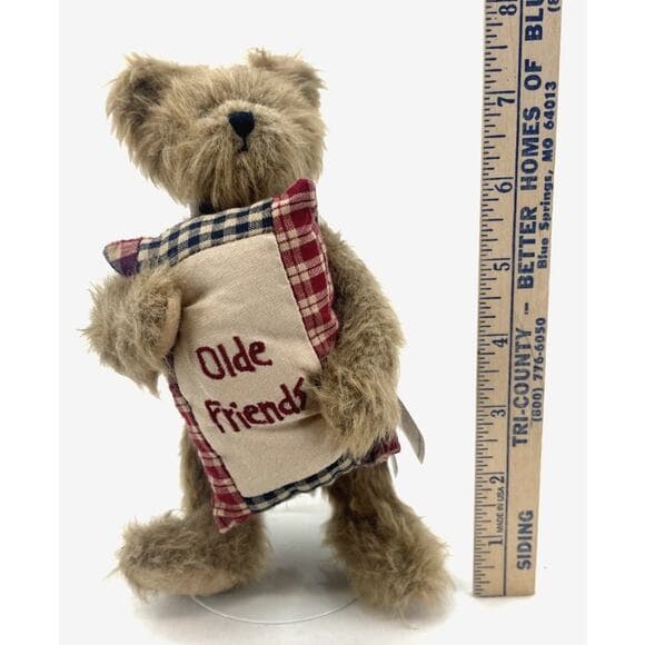 NEW Boyds Bears Head Bean Collection 903067 Bea A. Goodfriend Brown Stuffed 8” - Thumbnail 12