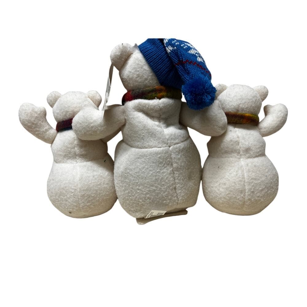 Carlton Cards 3 Snow Bears With Christmas Hats - Thumbnail 4