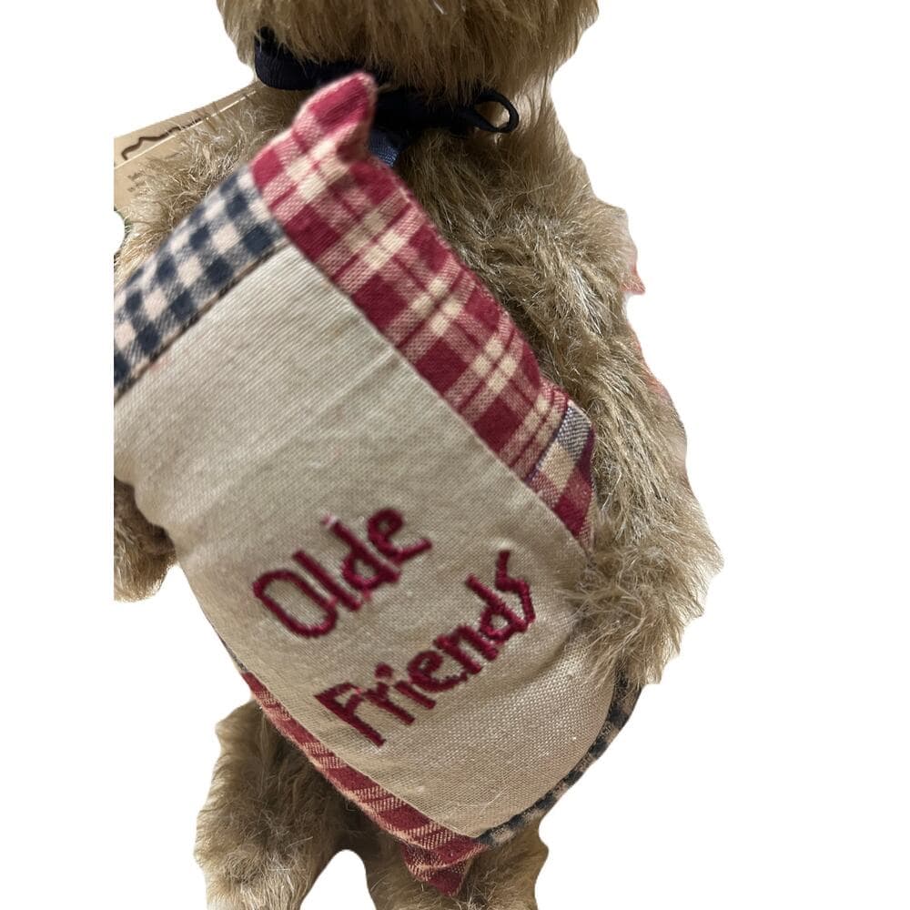 NEW Boyds Bears Head Bean Collection 903067 Bea A. Goodfriend Brown Stuffed 8” - Thumbnail 4
