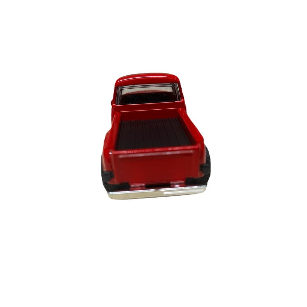 Vintage Red Truck Toys,Christmas Red Trucks Decorations Metal Pickup Toy - Thumbnail 9