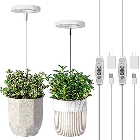 Grow Light, Lordem Full Spectrum LED Plant Light for Indoor Plants, Height - Thumbnail 4