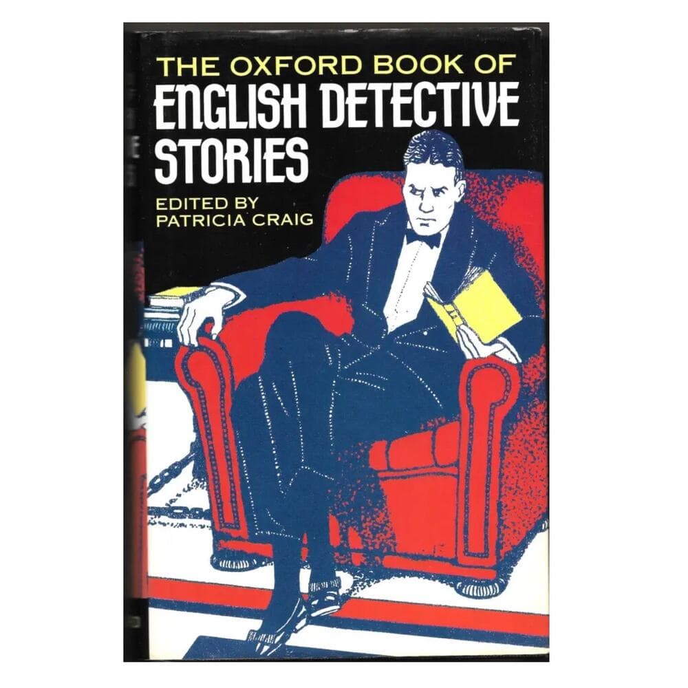 The Oxford Book Of English Detective Stories HardCover Rare Book - Thumbnail 5