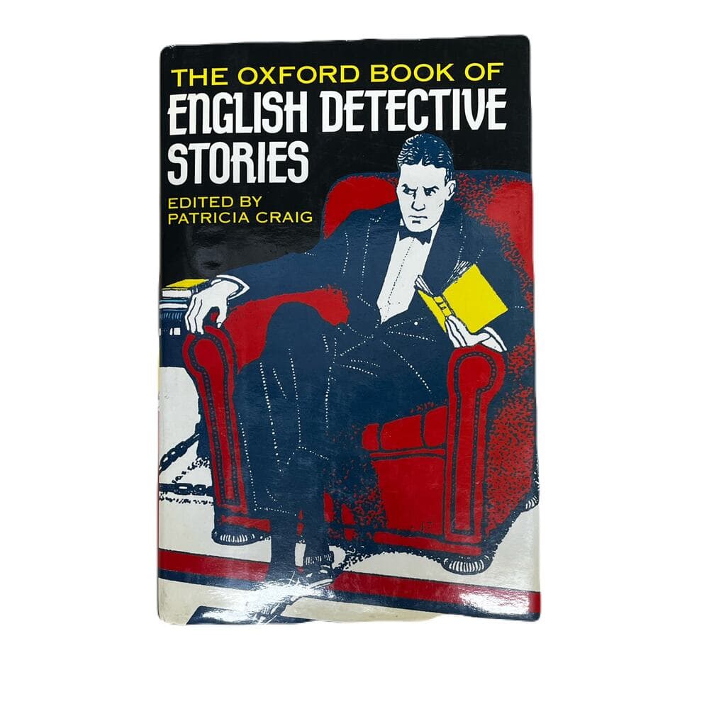 The Oxford Book Of English Detective Stories HardCover Rare Book