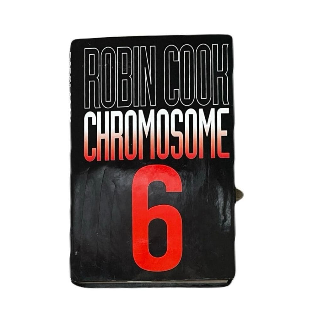 Robin Cook Chromosome 6 Hardcovor Book - Thumbnail 5