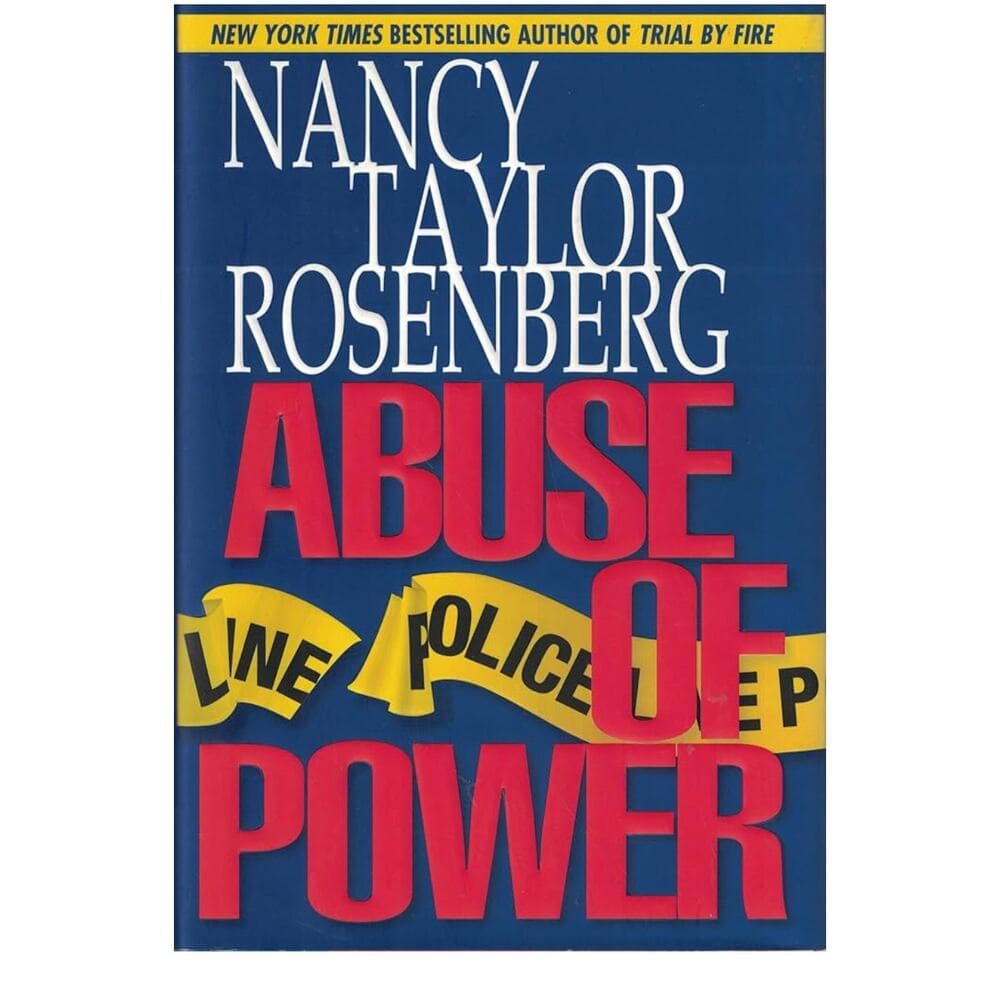 Nancy Taylor Rosenberg Abuse of Power HardCover Book - Thumbnail 5