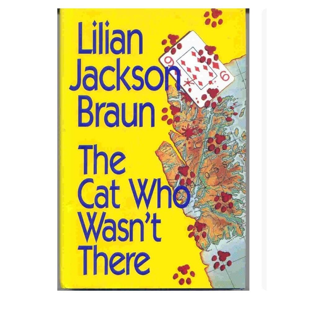 The Cat Who Wasn’t There Lilian Jackson Braun Hardcover Book - Thumbnail 4