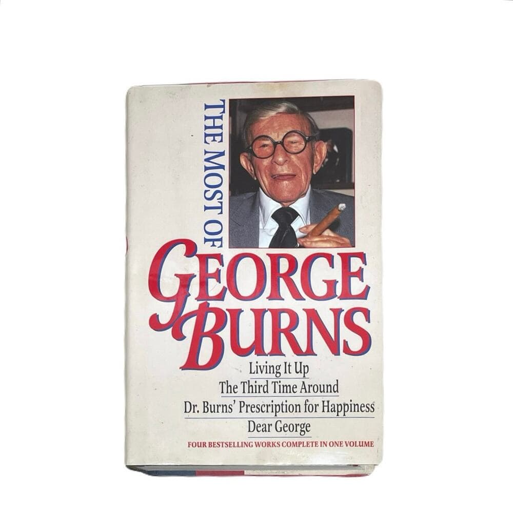 The Most of George Burns HardCover Book - Thumbnail 5