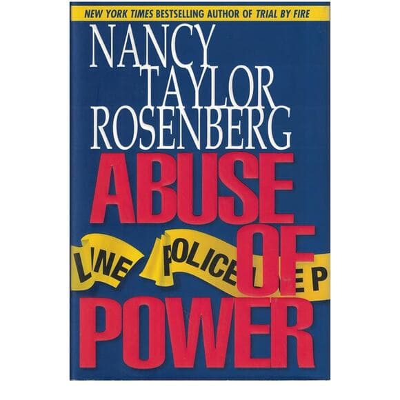 Nancy Taylor Rosenberg Abuse of Power HardCover Book - Thumbnail 6