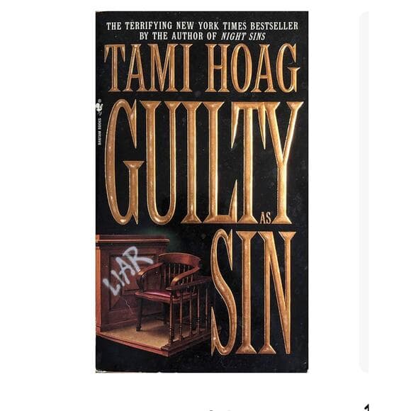 Guilty As Sin Tami Hoag HardCover Book - Thumbnail 6