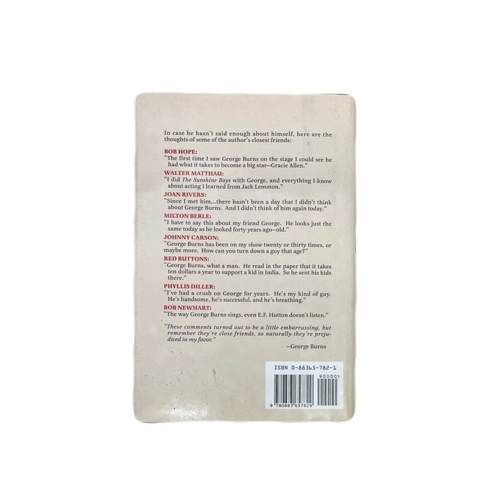 The Most of George Burns HardCover Book