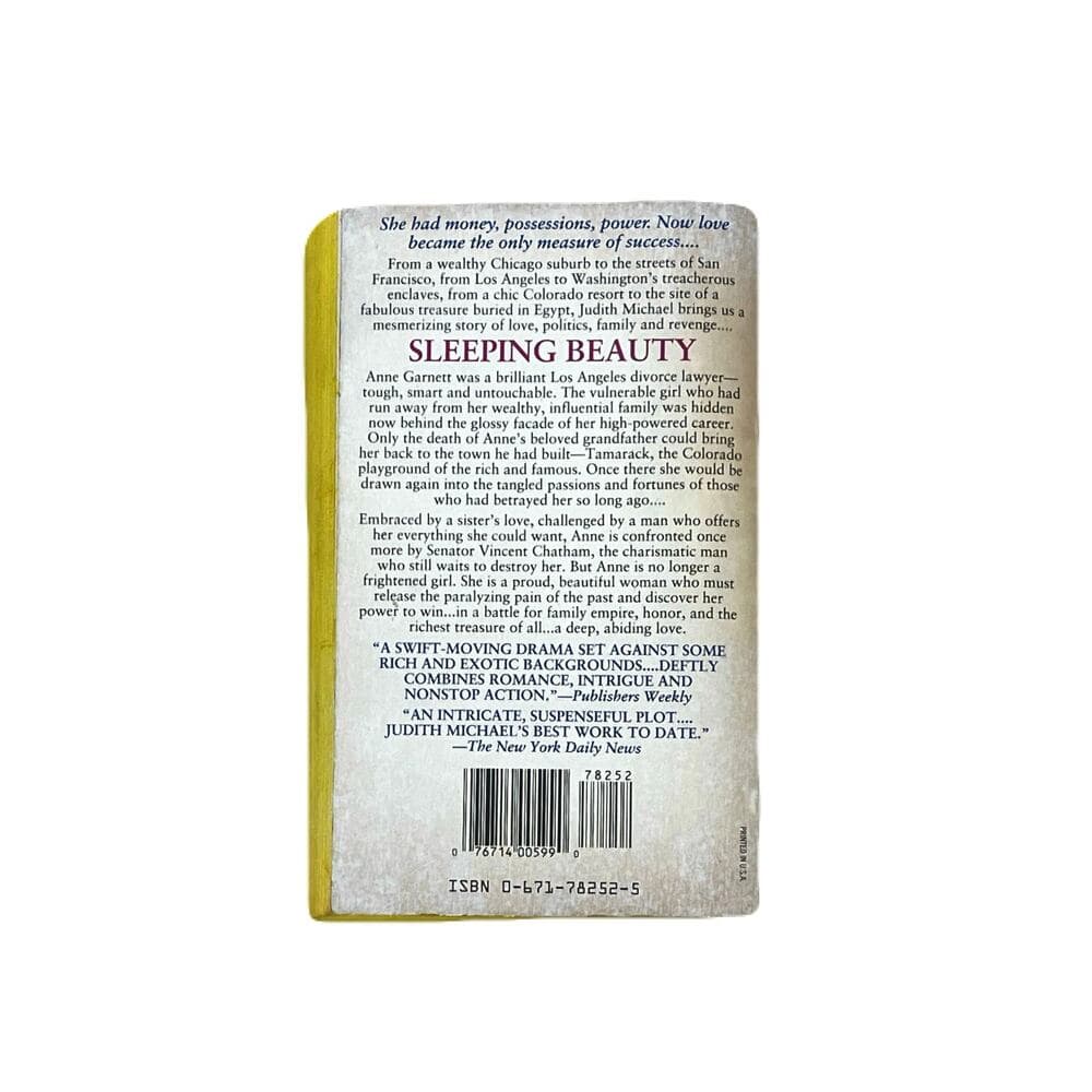 Judith Michael Sleeping Beauty Paperbook