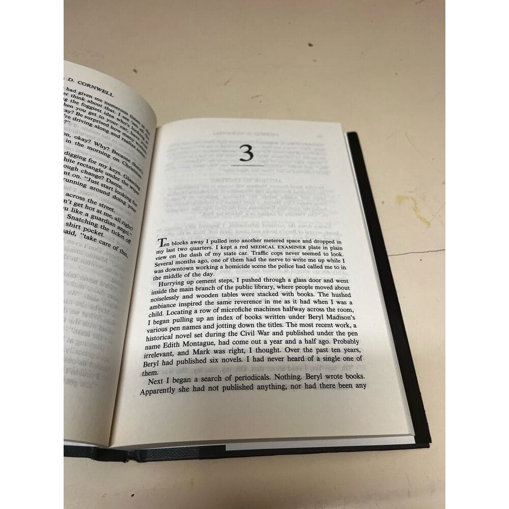 A novel Body Of Evidence Patricia D Cornwell book - Thumbnail 3