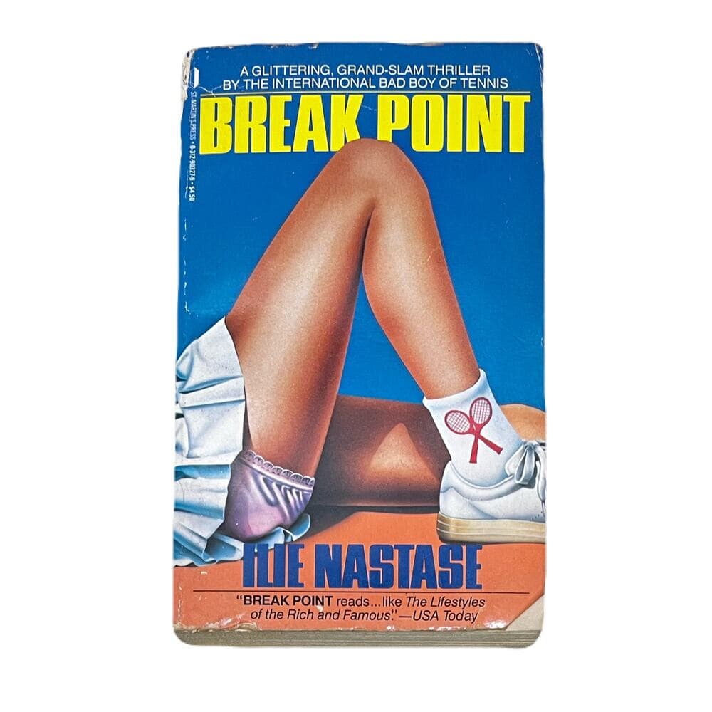 Break Point By llie Nastase Paper back - Thumbnail 5