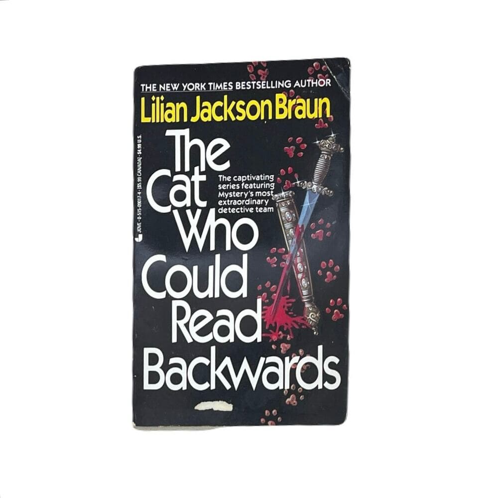 The Cat Who Could Read Backwards By Lilian Jackson Braun Paperback book - Thumbnail 6