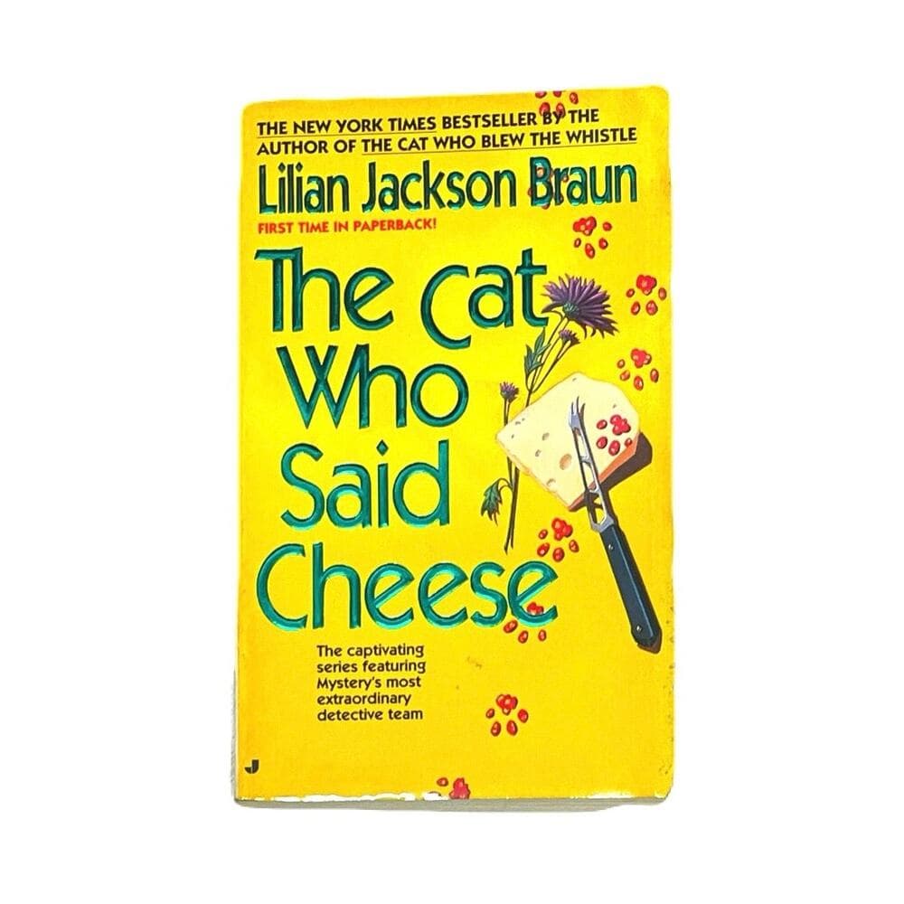 The Cat Who Said Cheese By Lilian Jackson Braun Paper back - Thumbnail 5