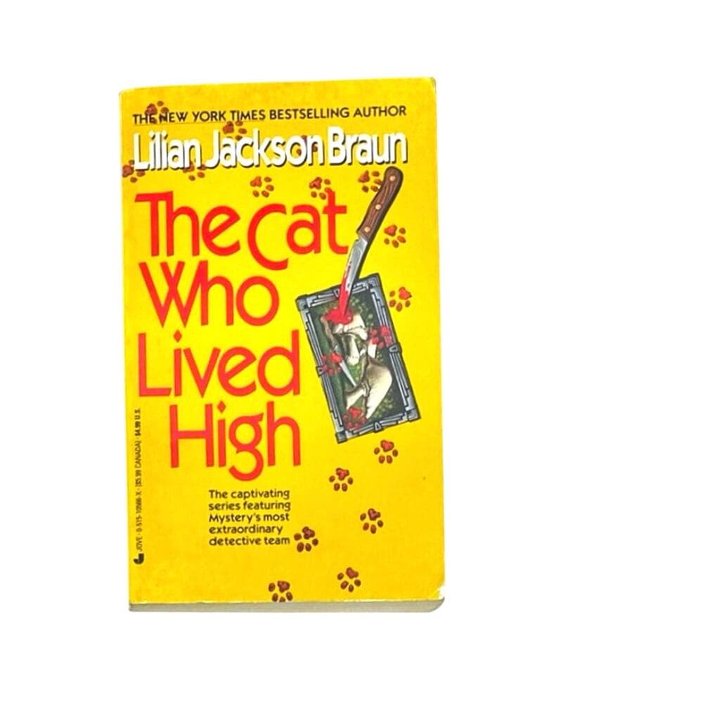 The Cat Who Lived High By Lillia Jackson Braun PaperBook
