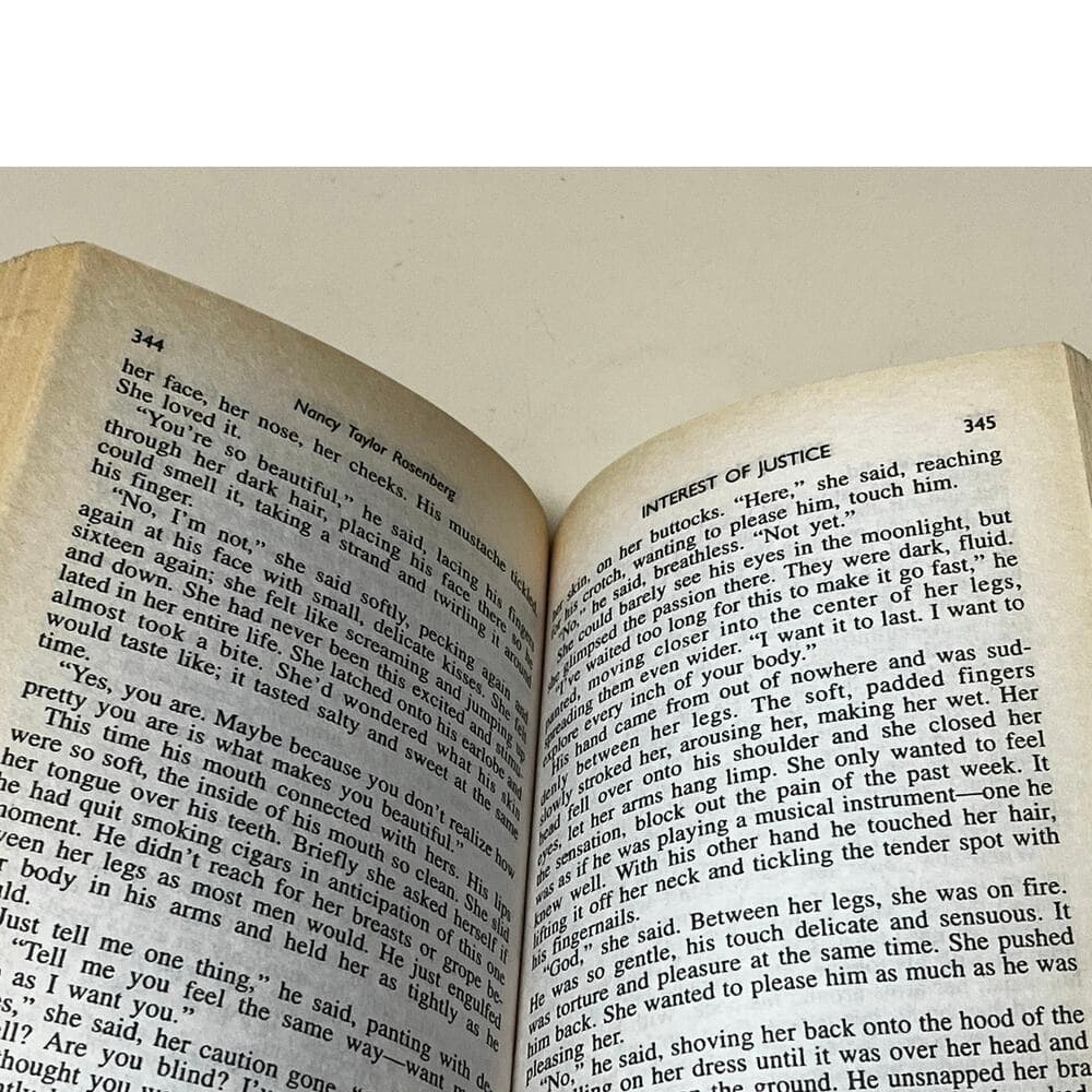 Interest of Justice By Nancy Taylor Rosenberg PaperBack book - Thumbnail 3