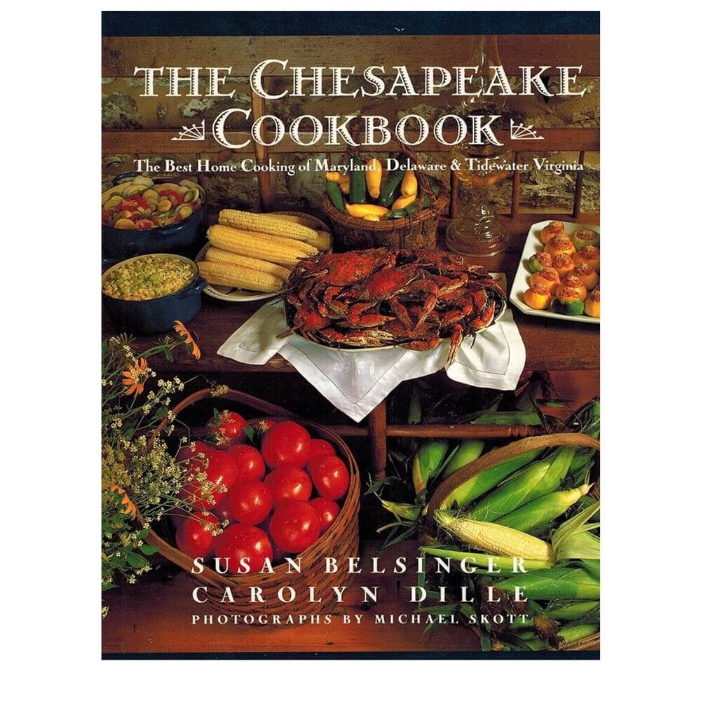 The Chesapeake Cookbook Susan Belsing Hardcover Book - Thumbnail 8