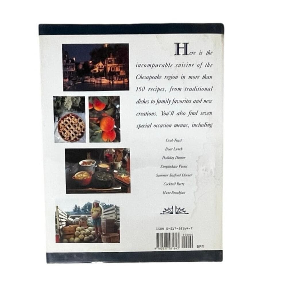 The Chesapeake Cookbook Susan Belsing Hardcover Book - Thumbnail 2