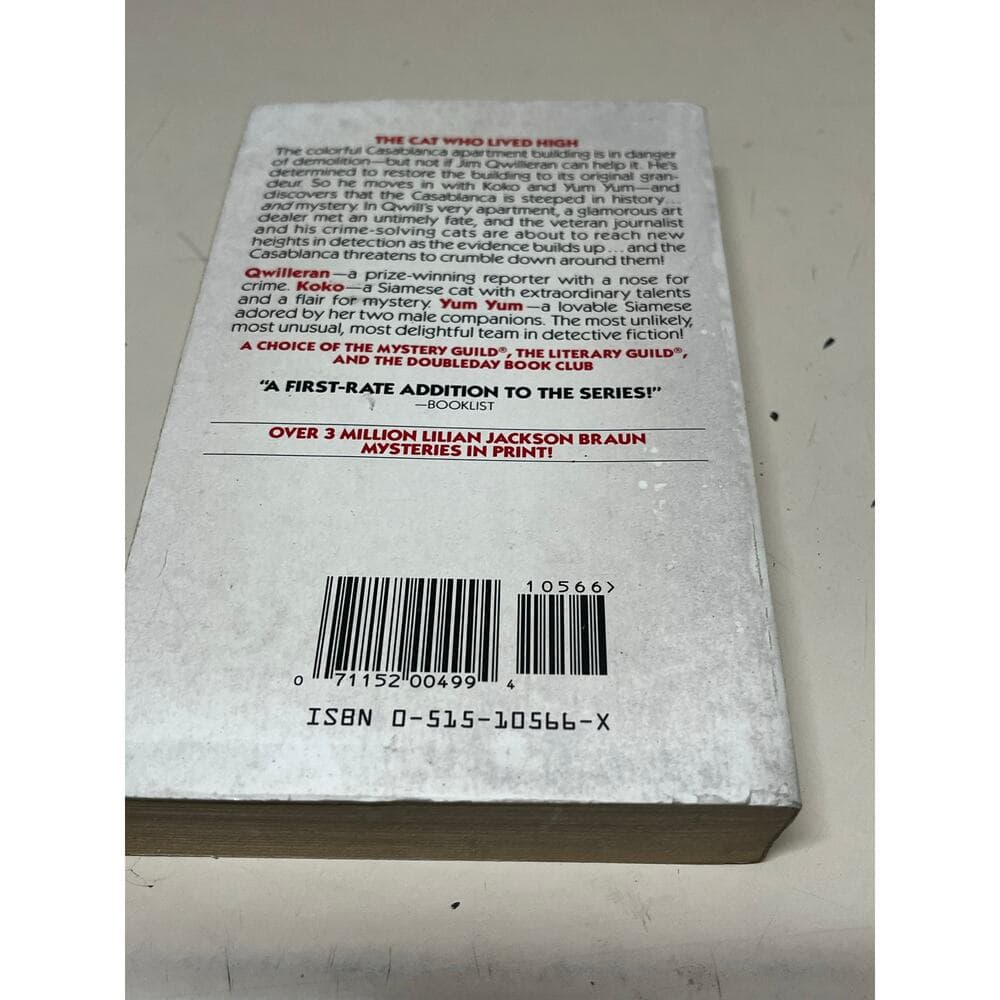 The Cat Who Lived High By Lillia Jackson Braun PaperBook - Thumbnail 3