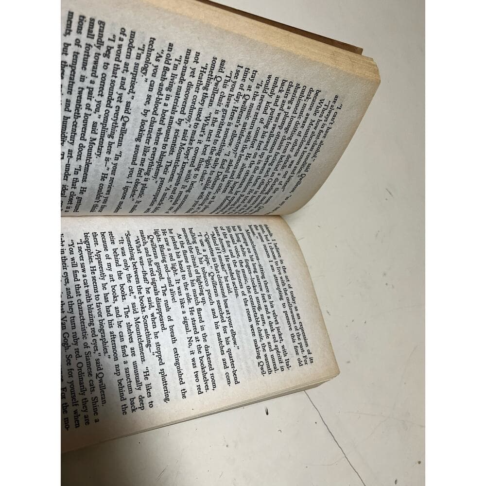 The Cat Who Could Read Backwards By Lilian Jackson Braun Paperback book - Thumbnail 3