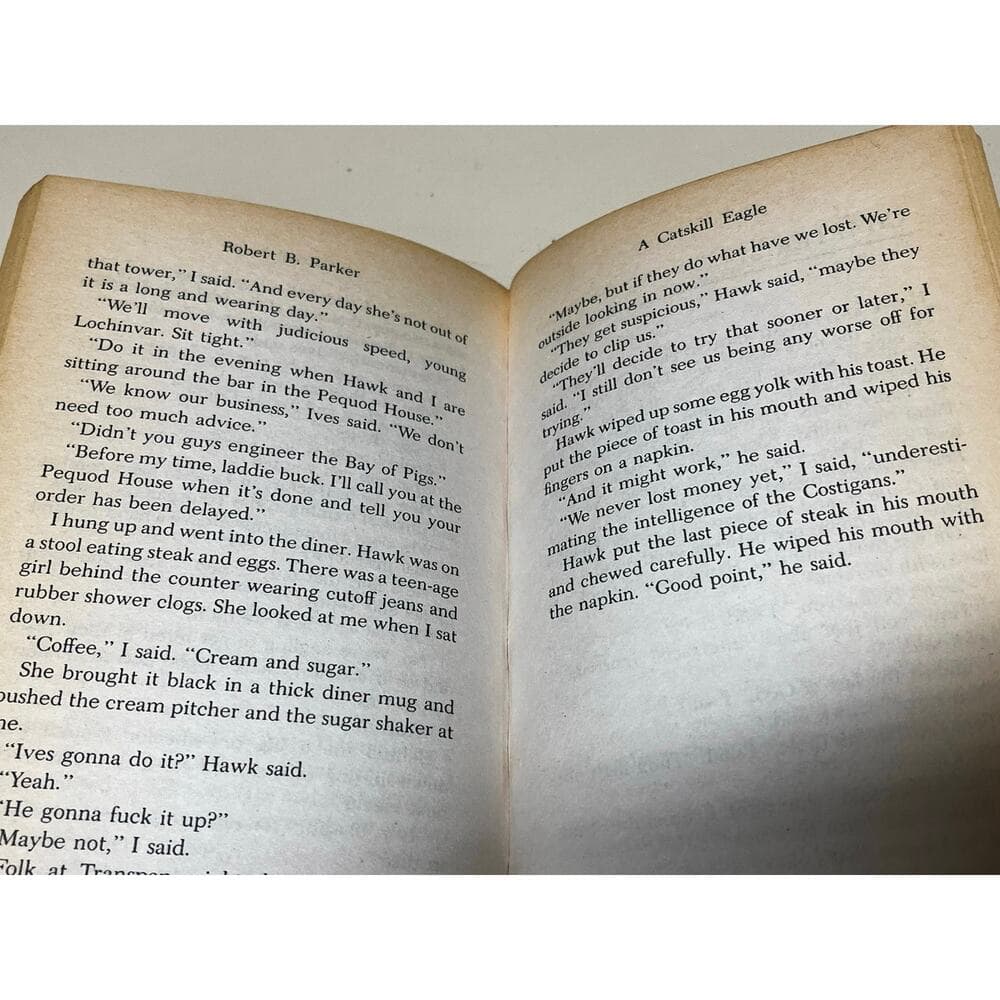 A Catskill Eagle Robert B. Parker Paperbook - Thumbnail 3