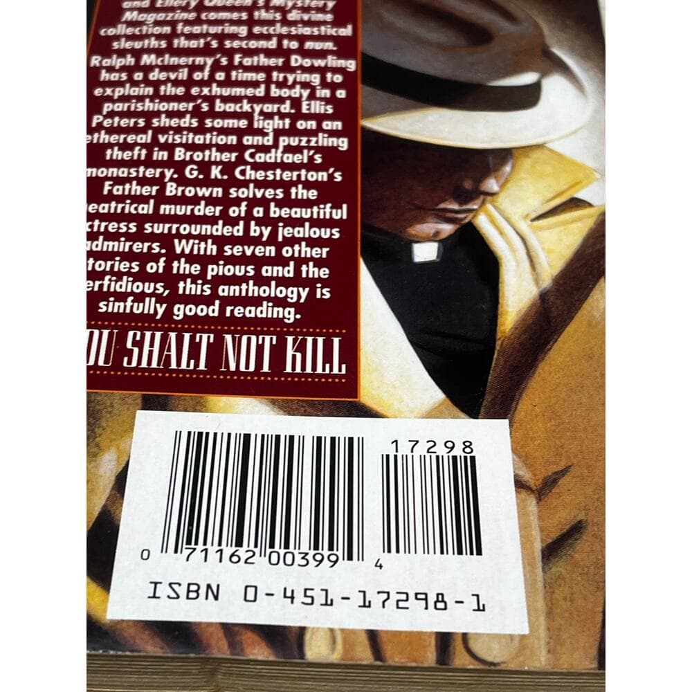 Thou Shalt Not Kill : Father Brown Father Dowling And A Host Of Other book - Thumbnail 3