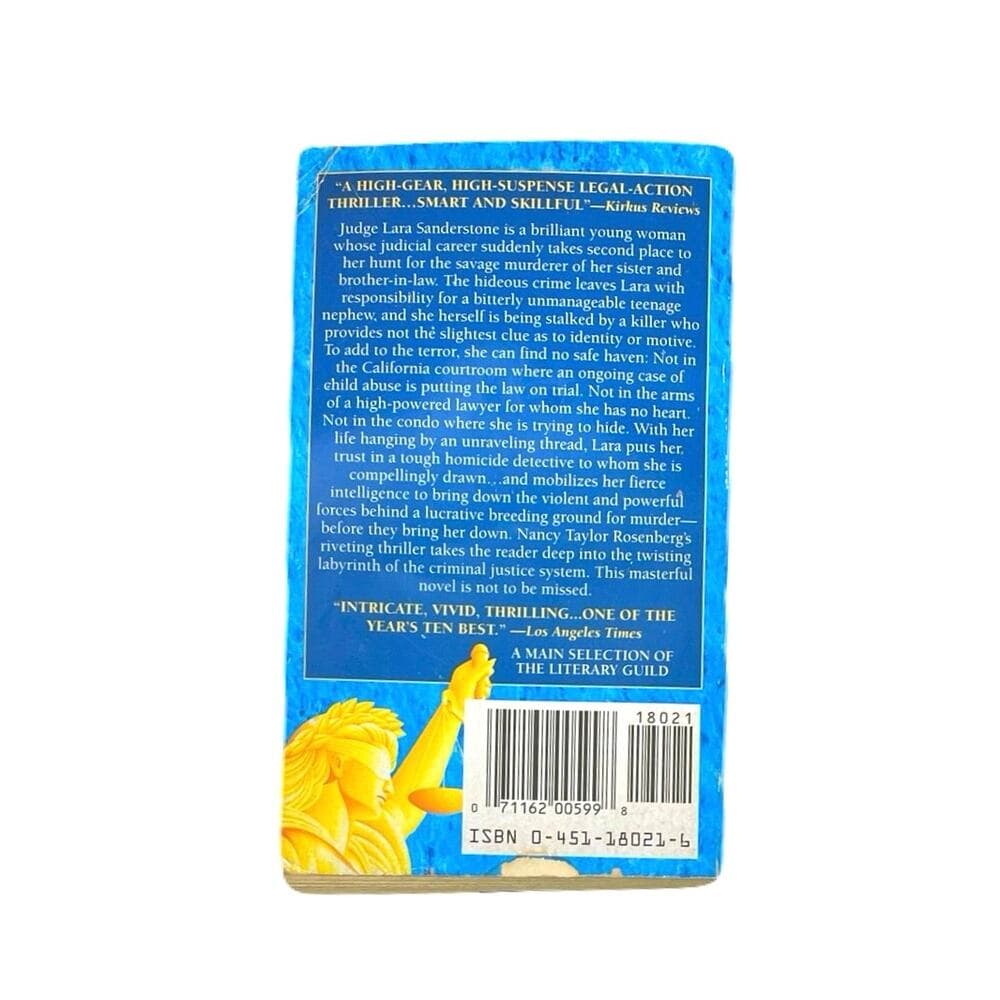 Interest of Justice By Nancy Taylor Rosenberg PaperBack book - Thumbnail 2