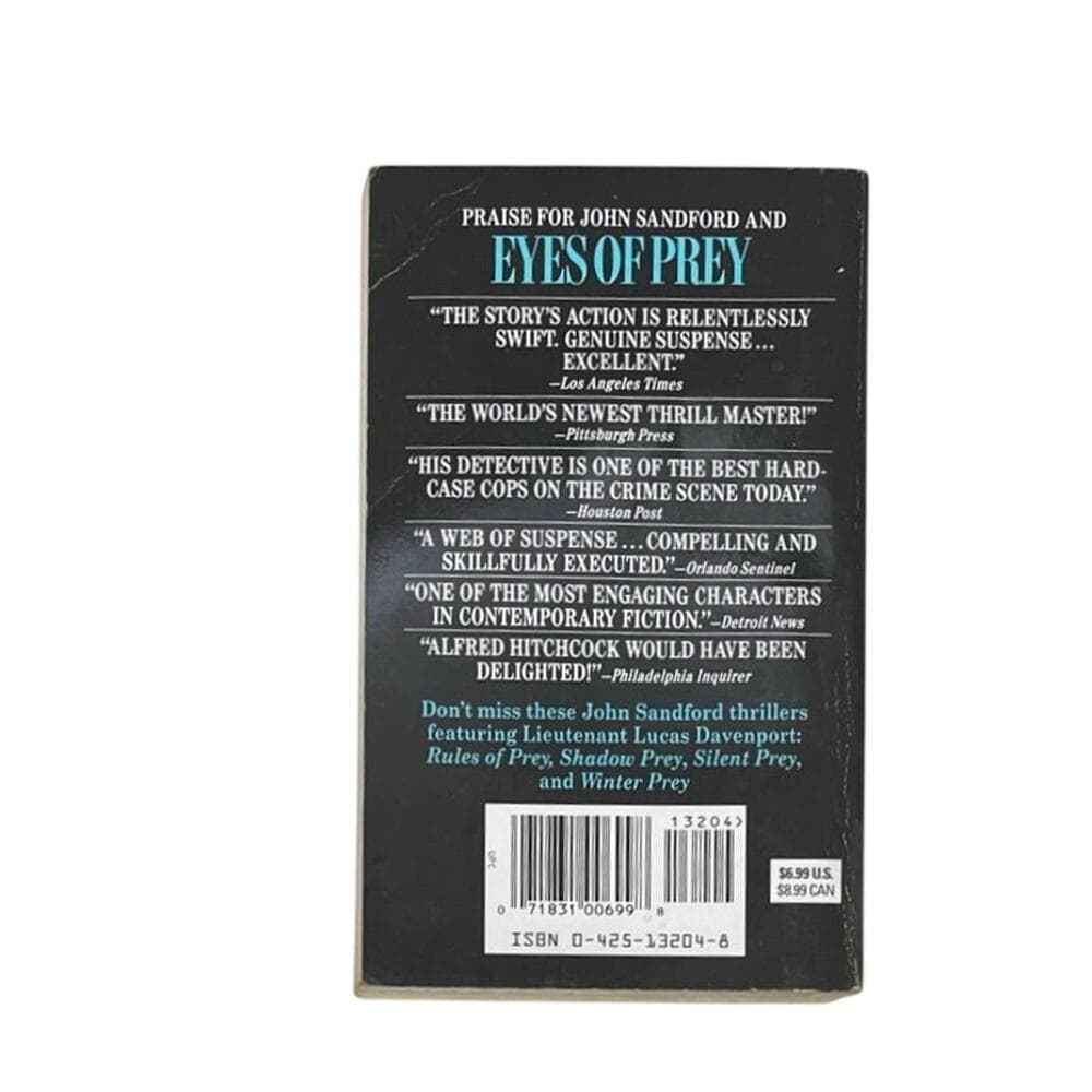 Eyes Of Prey By John Sandford PaperBook - Thumbnail 3